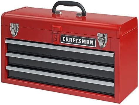 3-drawer metal mobile tool box|CRAFTSMAN Portable 20.5.